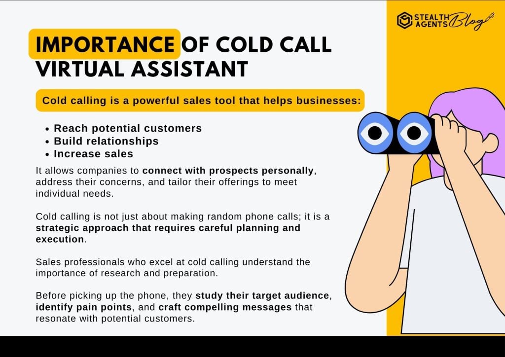 Importance of cold call virtual assistant 