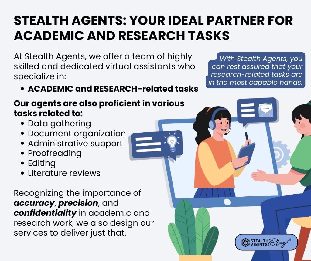 Stealth Agents: Your ideal partner for academic and research tasks