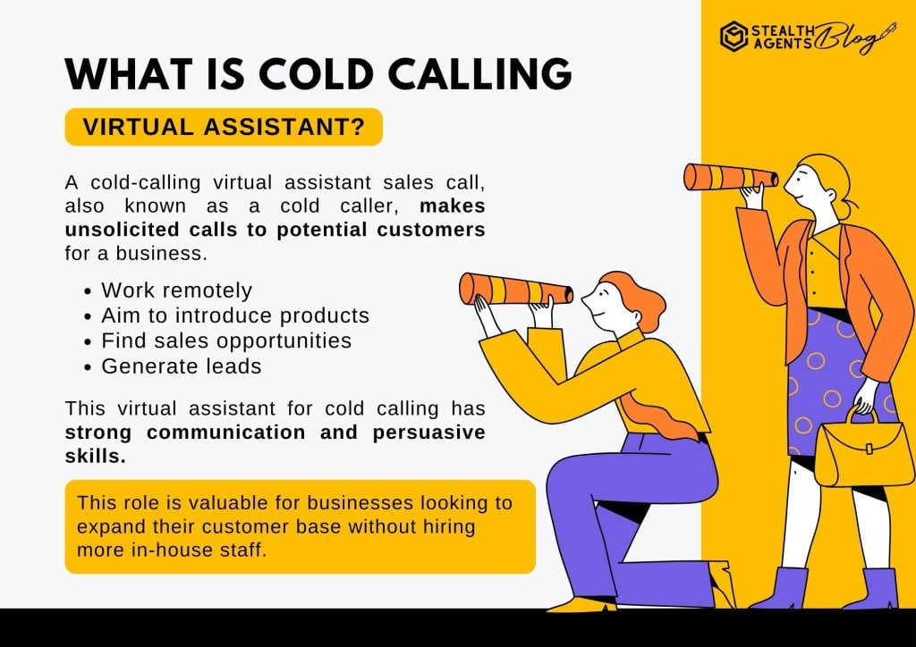 What is cold calling virtual assistant?