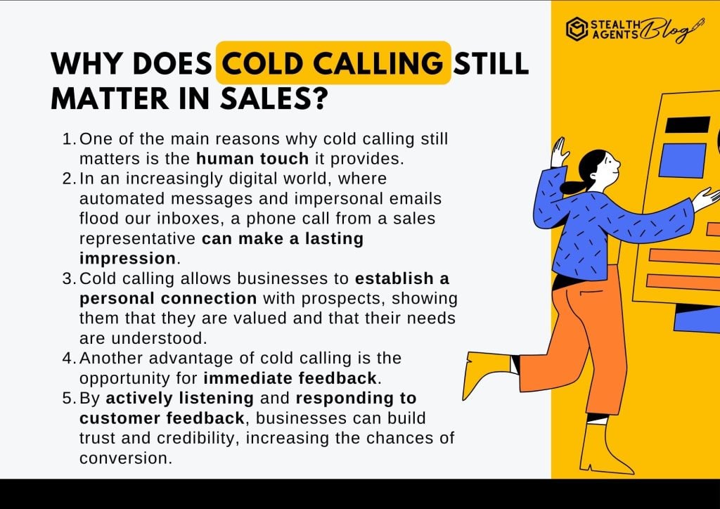 Why does cold calling still matter in sales?