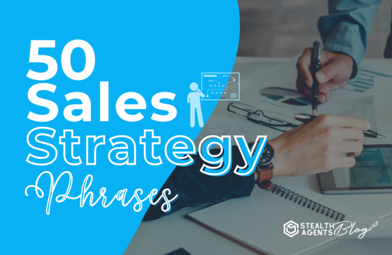 50 Sales Strategy Phrases