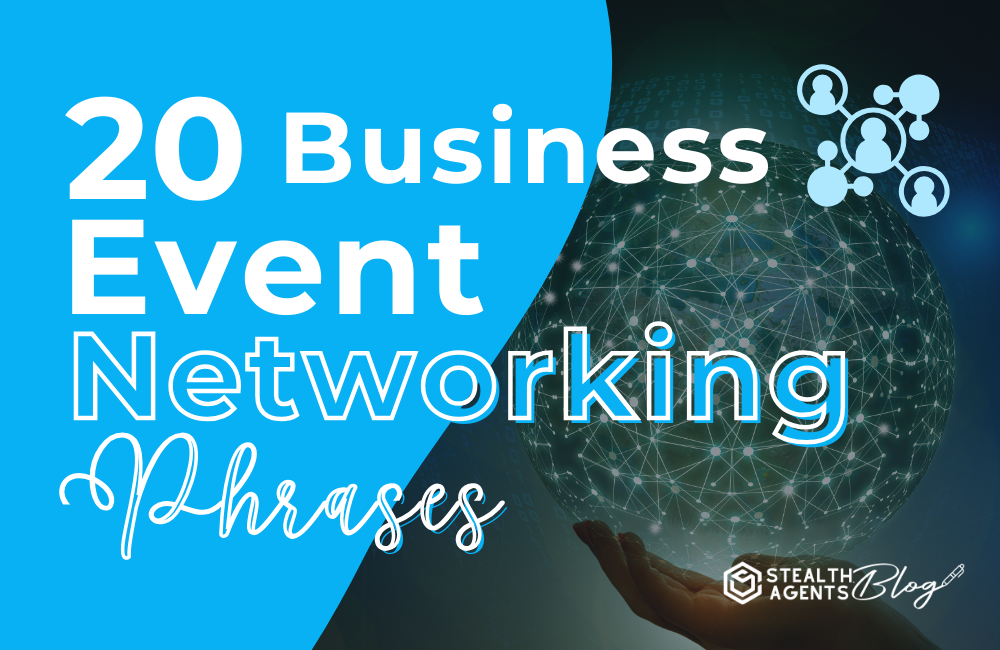 20 Business Event Networking Phrases