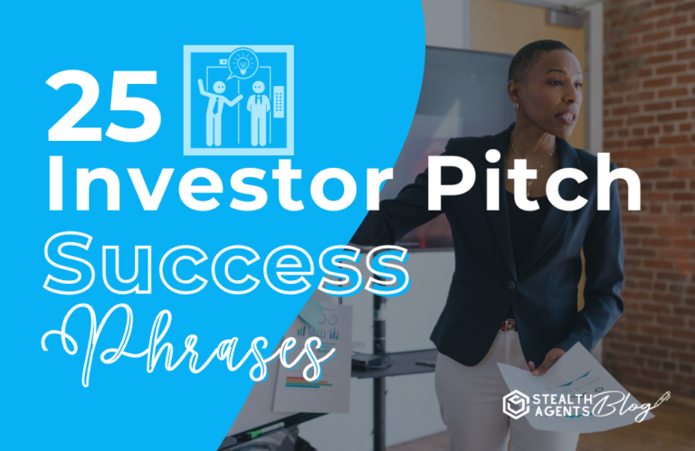 25 Investor Pitch Success Phrases