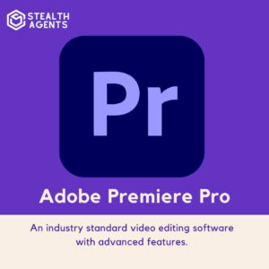 Adobe Premiere Pro: An industry standard video editing software with advanced features.