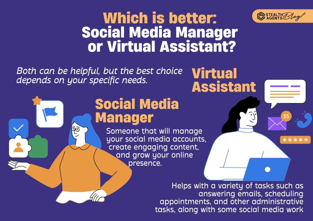 Which is Better: Social Media Manager or Virtual Assistant?