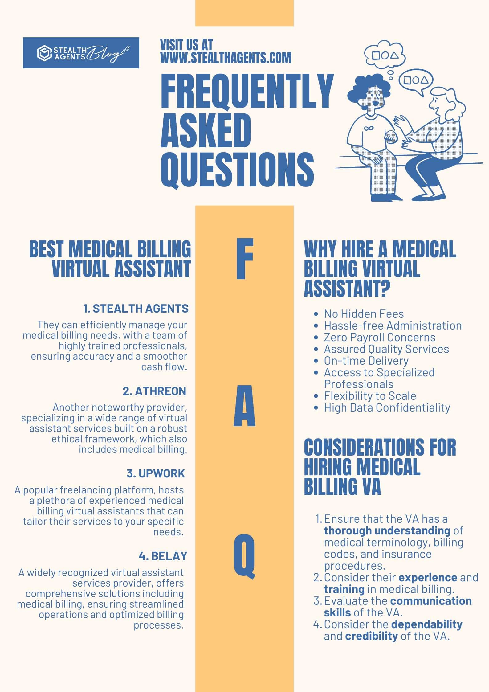 Medical Billing Virtual Assistant Frequently asked questions