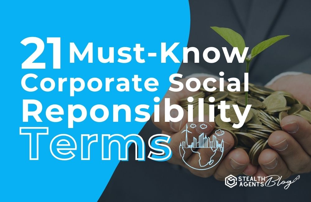 21 Must-Know Corporate Social Responsibility Terms