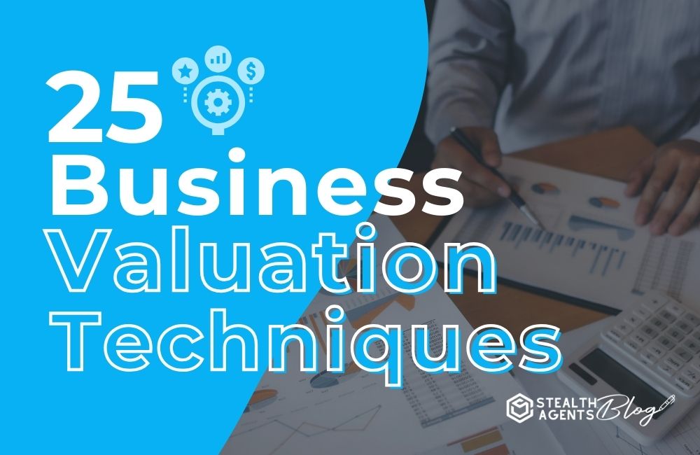 25 Business Valuation Techniques