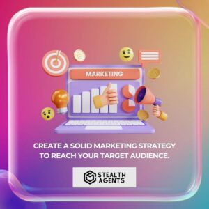 Create a solid marketing strategy to reach your target audience.