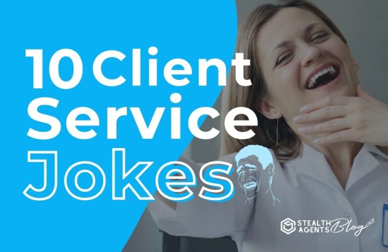 10 Client Service Jokes