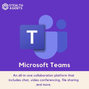 Microsoft Teams: An all-in-one collaboration platform that includes chat, video conferencing, file sharing and more.