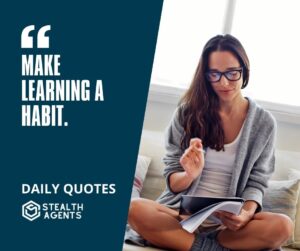 "Make Learning a Habit."