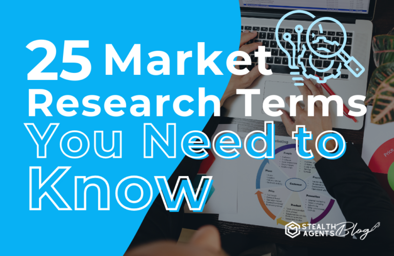 25 Market Research Terms You Need to Know