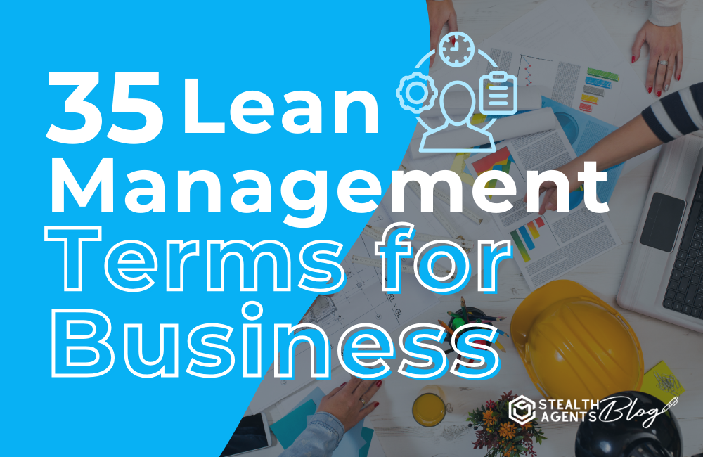 35 Lean Management Terms for Business