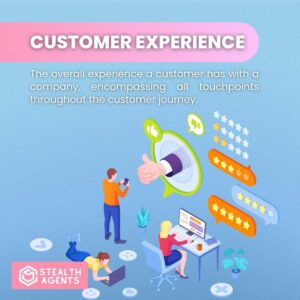 Customer Experience: The overall experience a customer has with a company, encompassing all touchpoints throughout the customer journey.