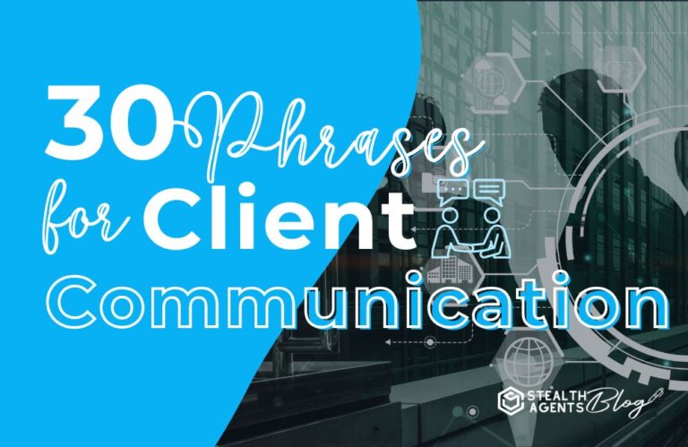 30 Phrases for Client Communication