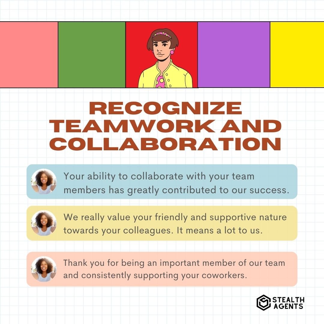 Teamwork and Collaboration phrases