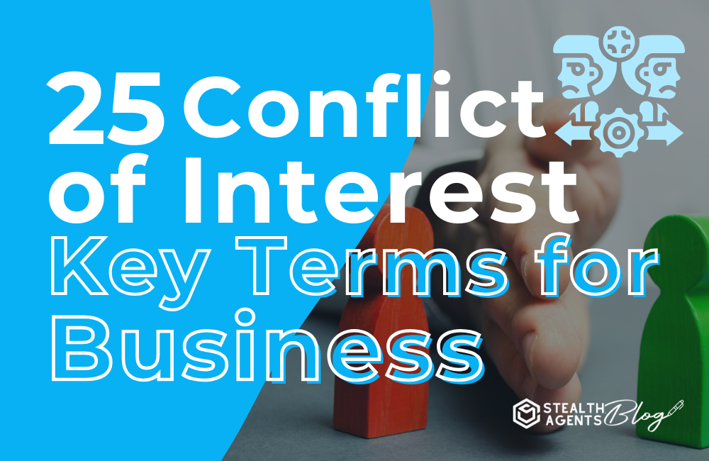 25 Conflict of Interest Key Terms for Business
