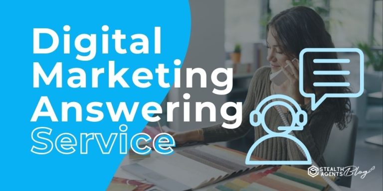 Digital Marketing Answering Service