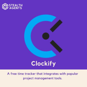 Clockify: A free time tracker that integrates with popular project management tools.