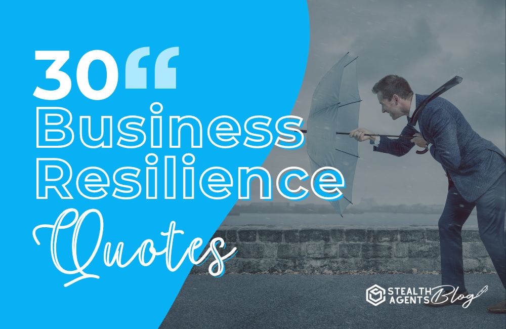 30 Business Resilience Quotes