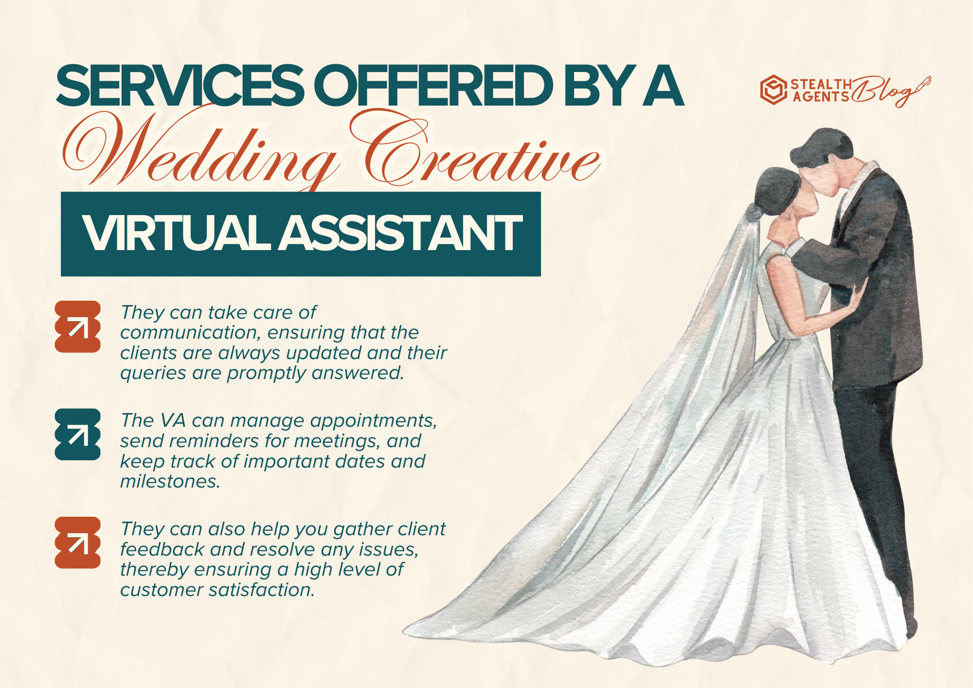 virtual assistant wedding industry