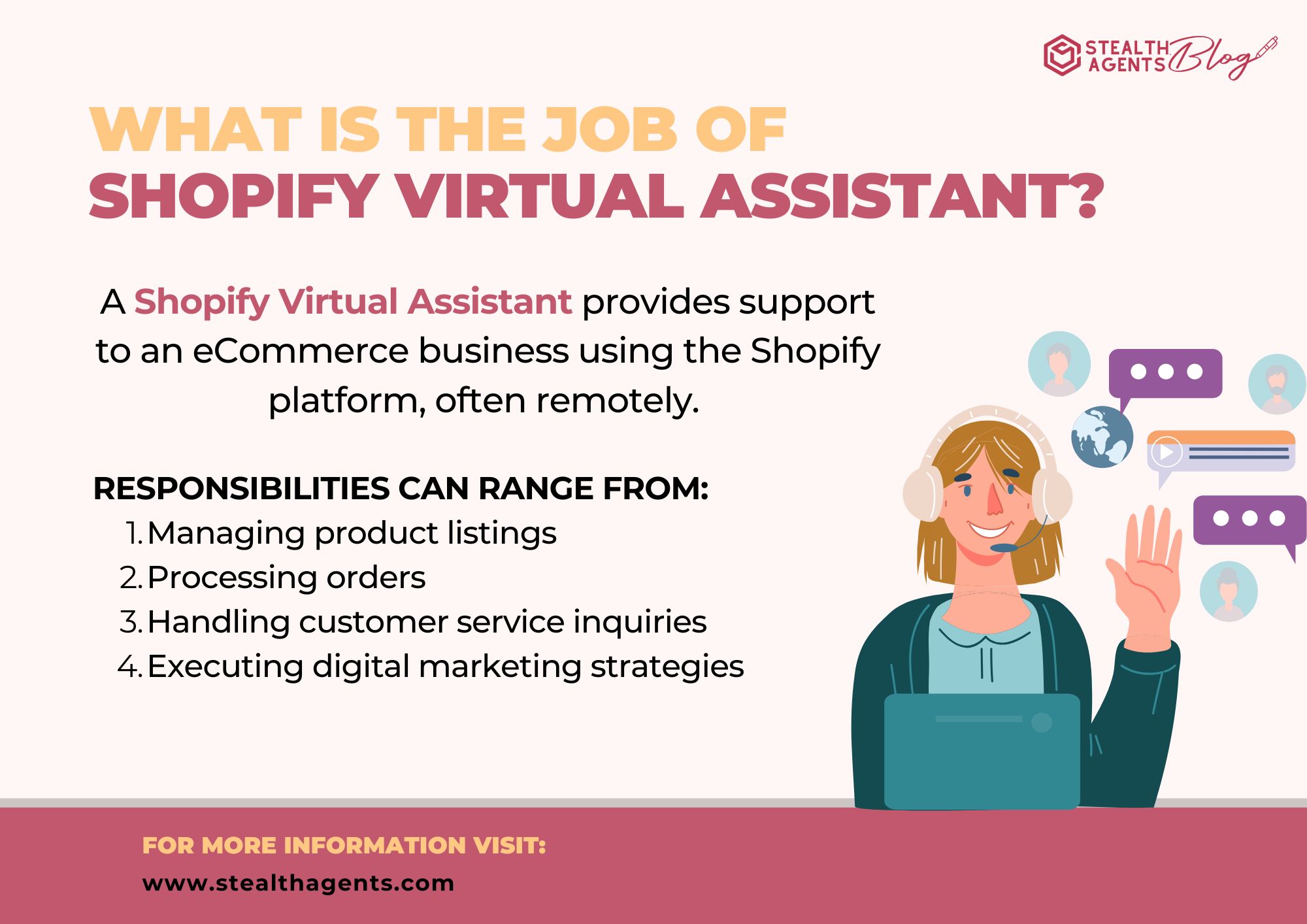 What Is the Job of Shopify Virtual Assistant