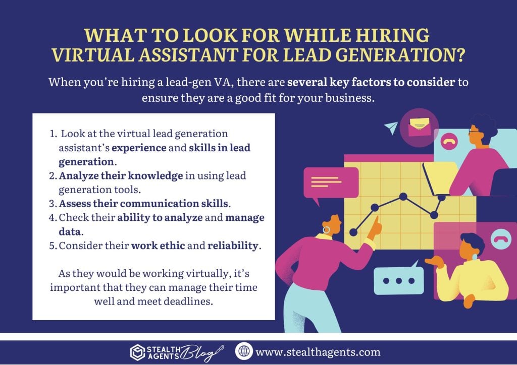 What to Look for While Hiring Virtual Assistant For Lead Generation?