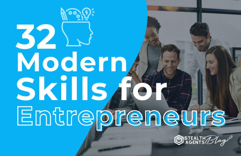 modern skills for entrepreneur