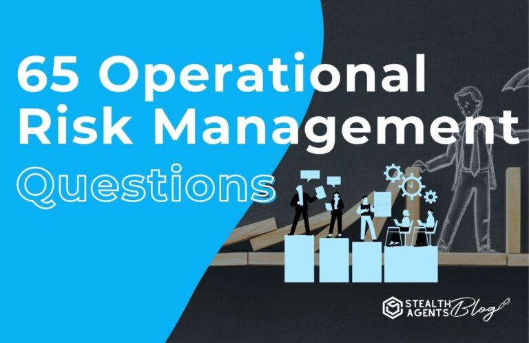 65 Operational Risk Management Questions