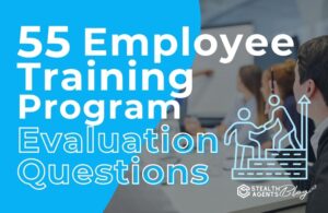 55 Employee Training Program Evaluation Questions