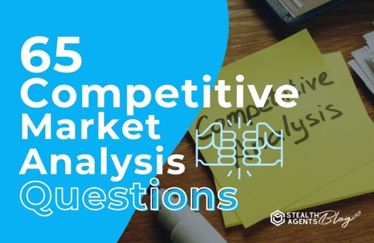 65 Competitive Market Analysis Questions