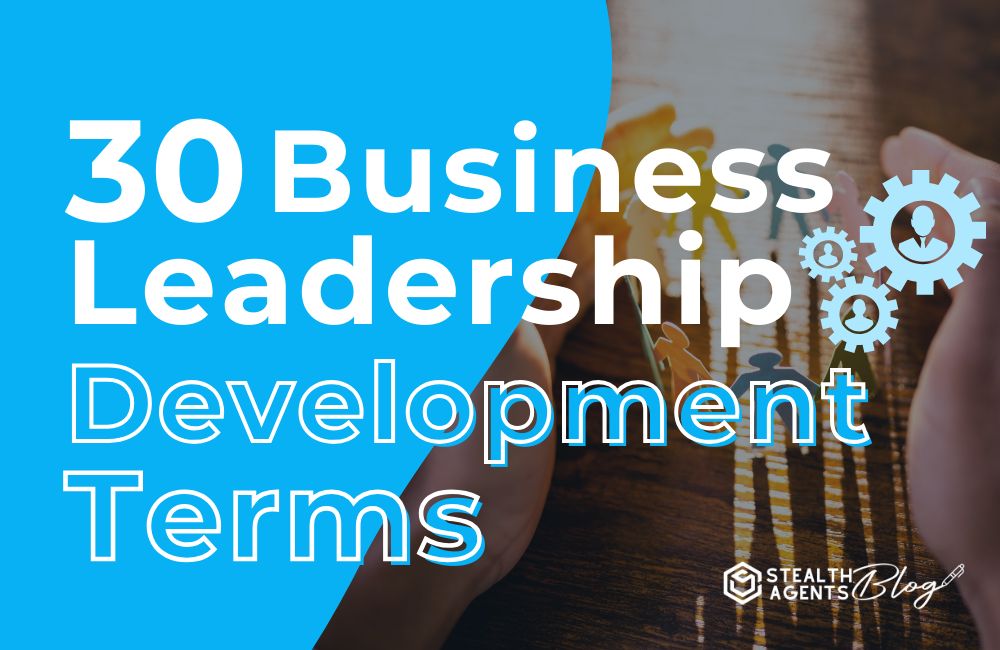 30 Business Leadership Development Terms