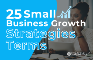 25 Small Business Growth Strategies Terms