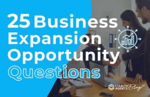 25 Business Expansion Opportunity Questions