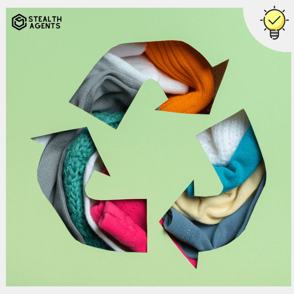 Circular fashion Start a sustainable fashion brand or offer clothing rental services, focusing on recycled materials, ethical production, and making the fashion business less harmful to the environment.