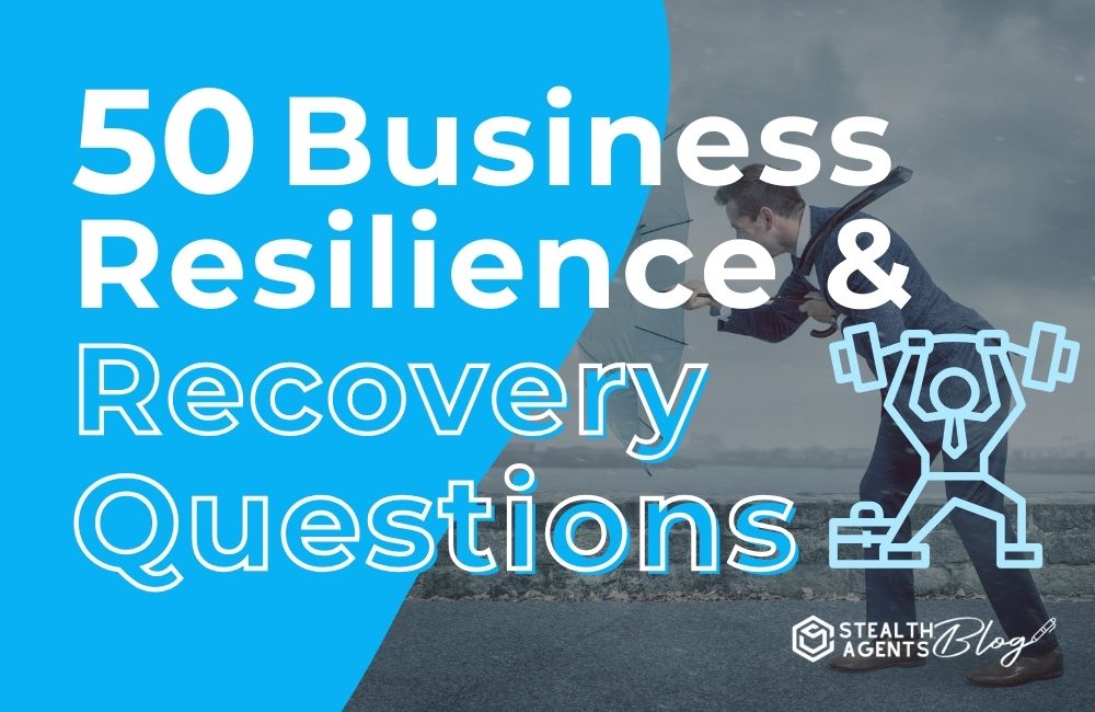 50 Business Resilience & Recovery Questions