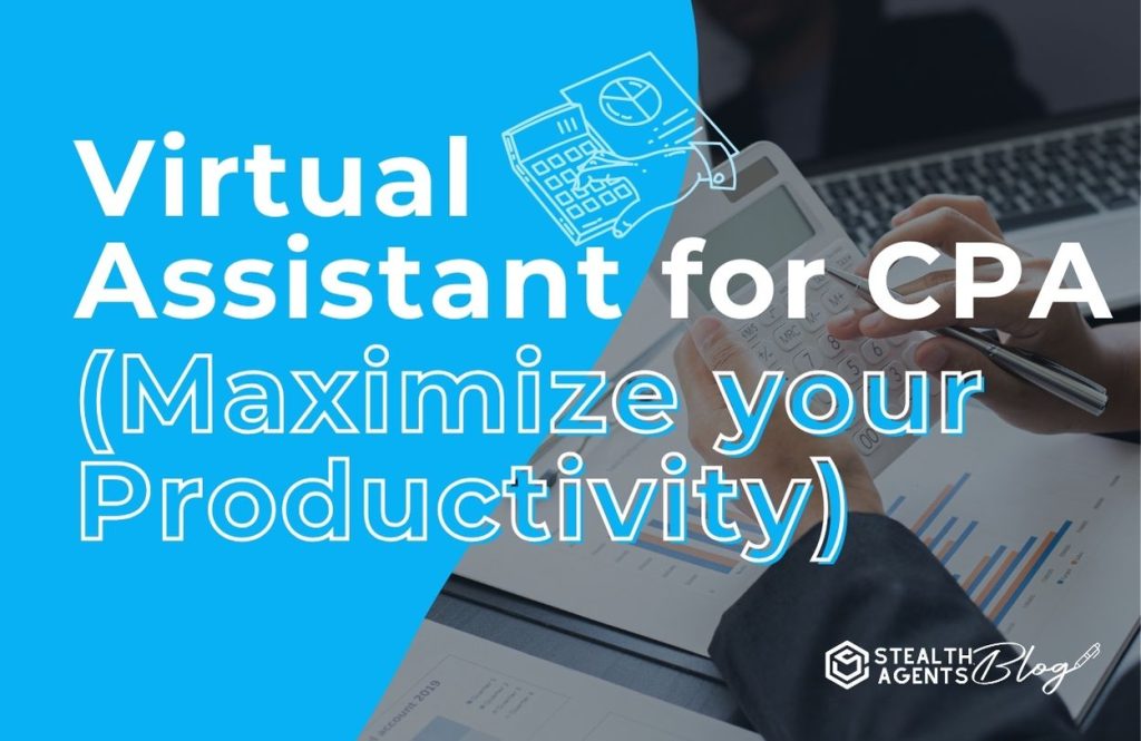 Virtual Assistant for CPA (Maximize your Productivity)