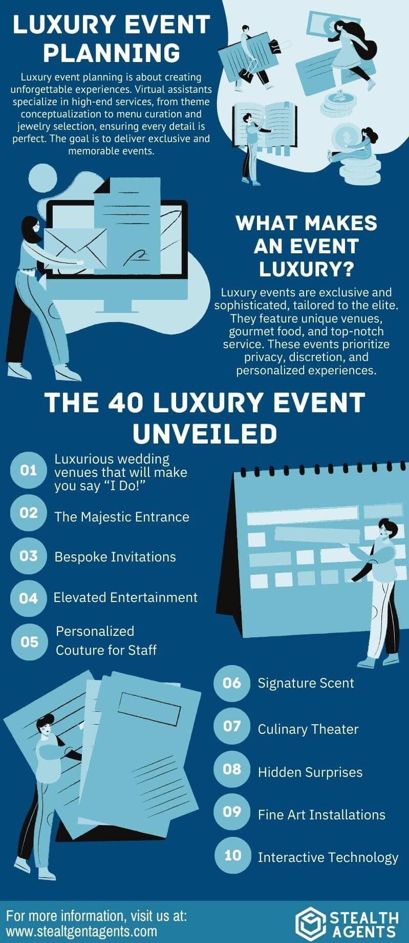 luxury event ideas