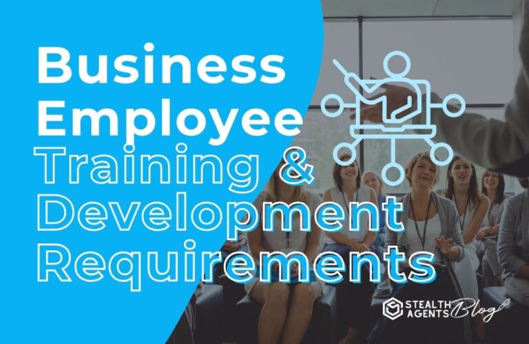 Business Employee Training and Development Requirements