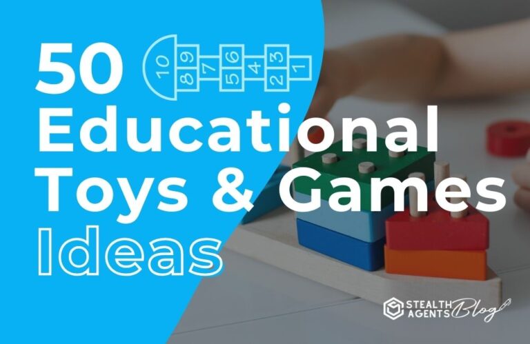 50 Educational Toys Games Ideas Stealth Agents