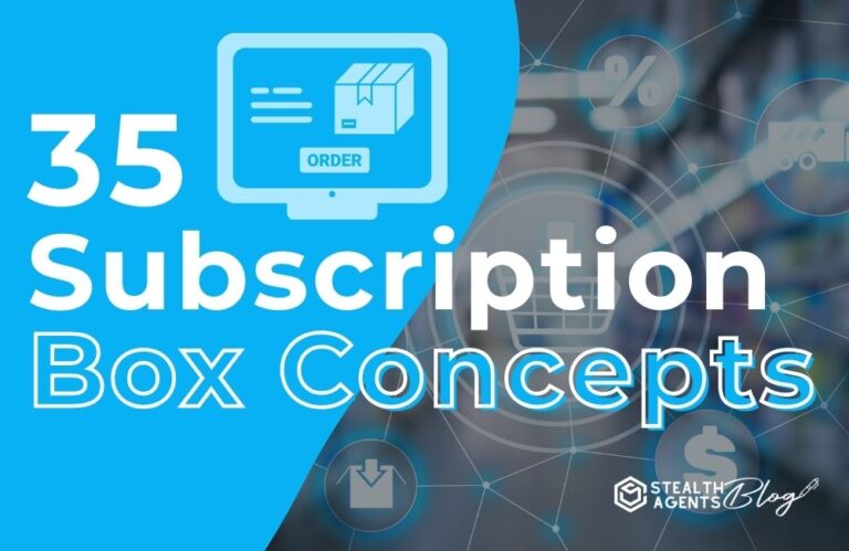 35 Subscription Box Concepts