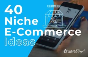 40 Niche E-commerce Ideas