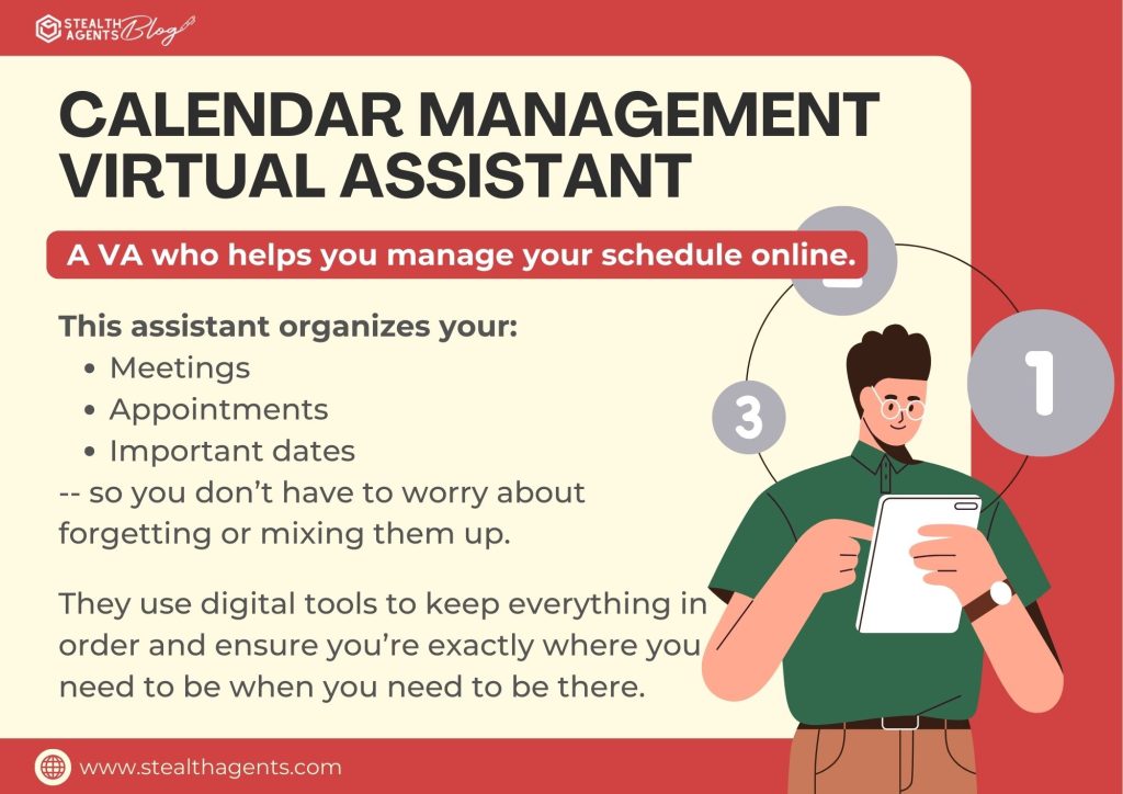 What is Calendar Management Virtual Assistant