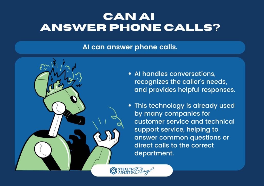 Can AI Answer Phone Calls?