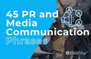 45 PR and Media Communication Phrases