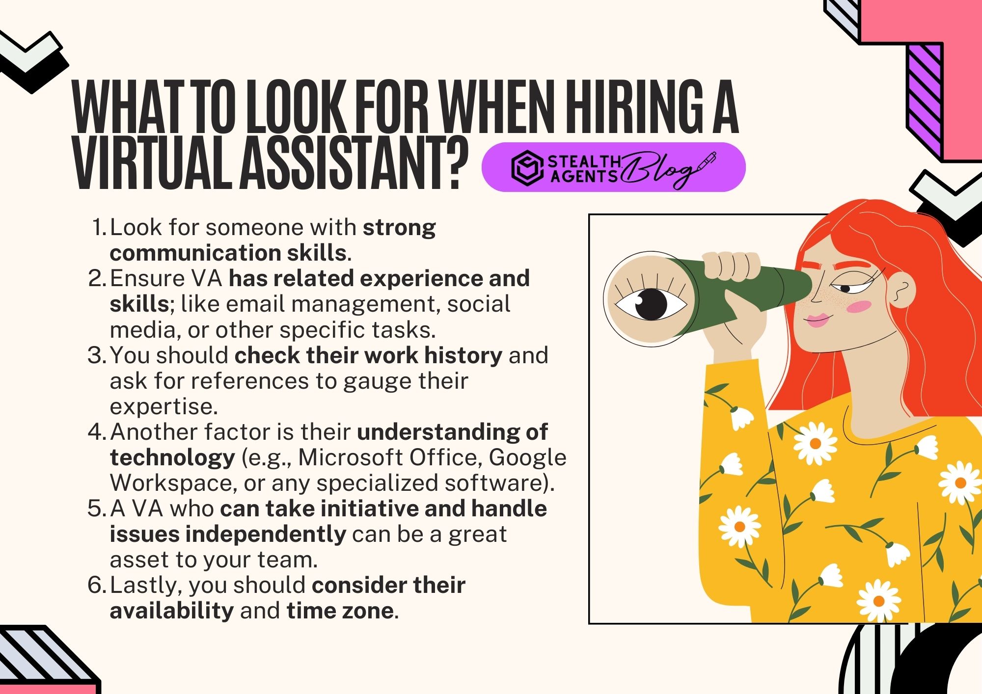 What to Look for When Hiring a Virtual Assistant?