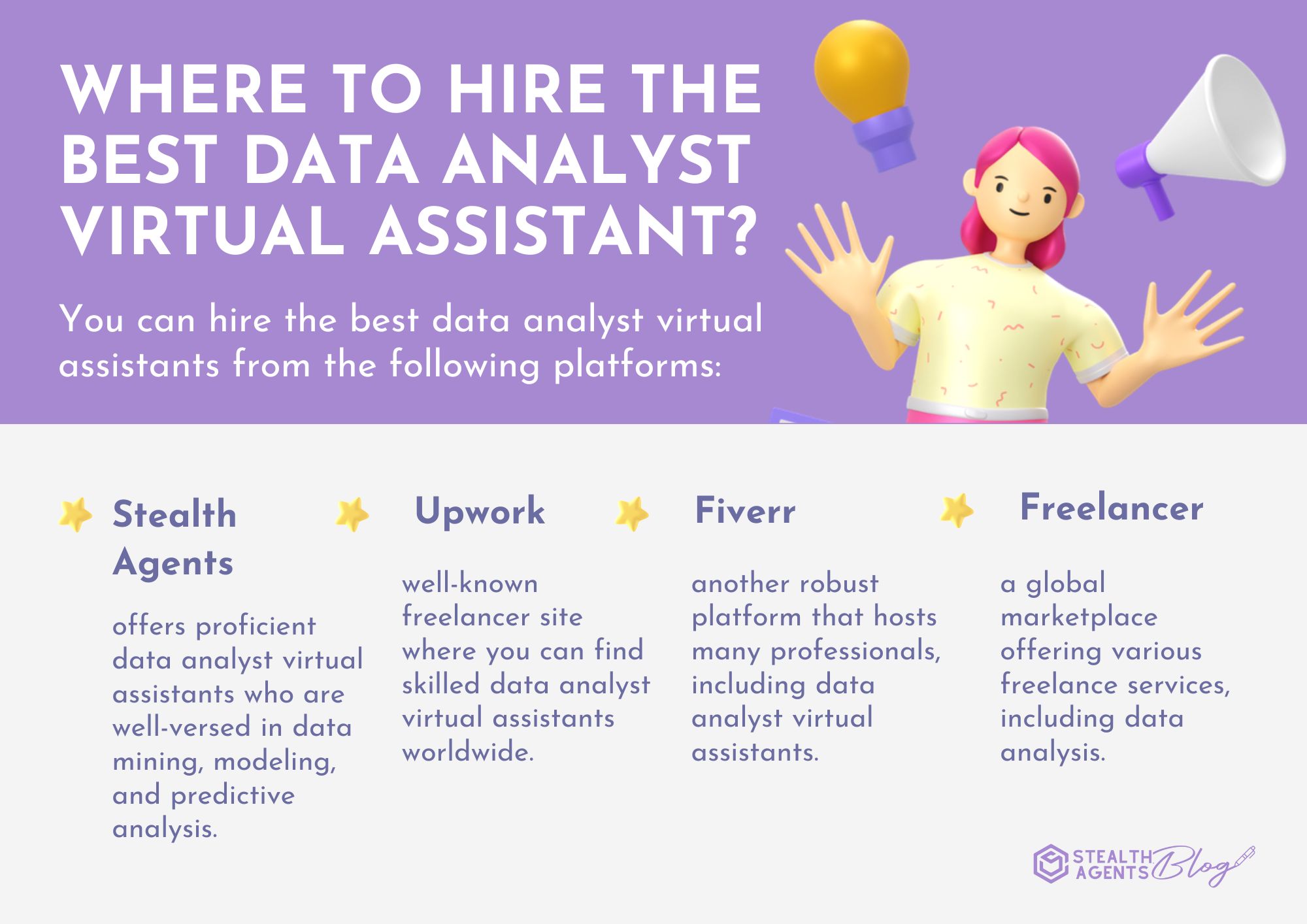 Where to hire the best data analyst virtual assistant?