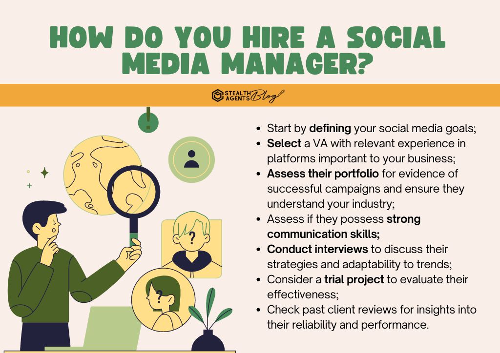 How do you hire a social media manager?