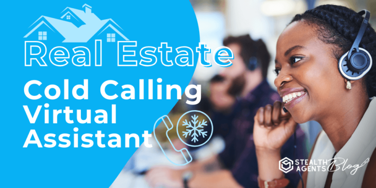 real estate cold calling virtual assistant